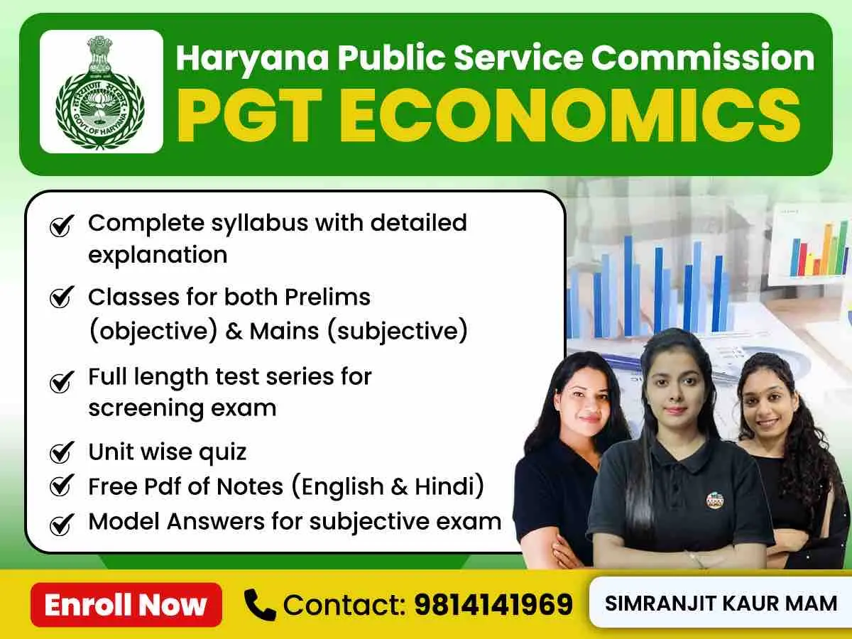 HPSC PGT Economics 2026