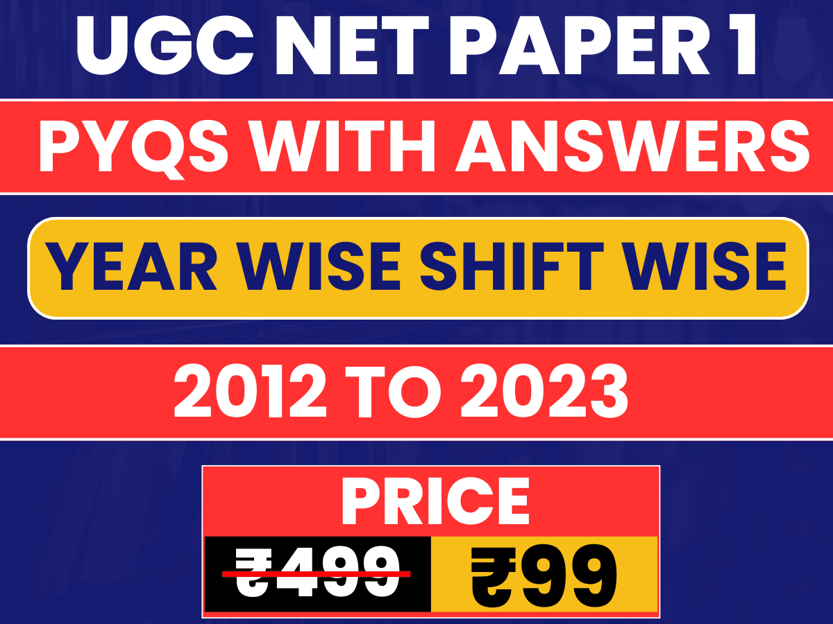 UGC NET Paper 1 PYQs With Answers