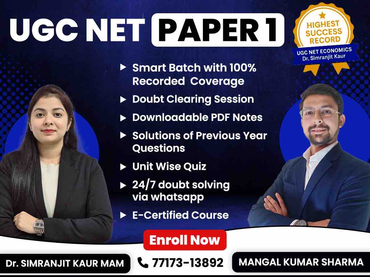 UGC NET Paper 1